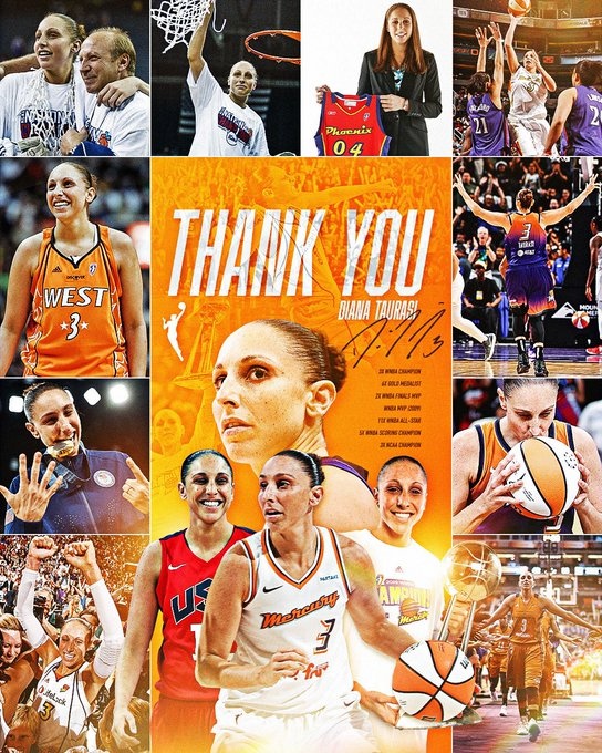 傳奇落幕！WNBA巨星陶樂西宣布退役 結(jié)束20年職業(yè)生涯
